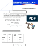 6 Semana 6 Estructura Atomica Actual