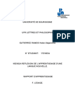 Reflexion Que Lápprentissage D'une Langue Nouvelle