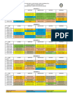 Horario de Clases 2023 