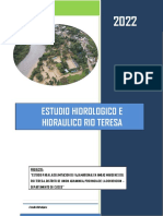 Estudio Hidrologico - Rio Teresa