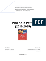 Plan de La Patria Luisanny