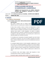 03 Especificaciones Técnicas - Veredas, Sardineles y Jardineras