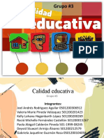 Calidad Educativa