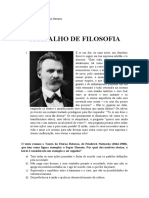 Trabalho de Filosofia