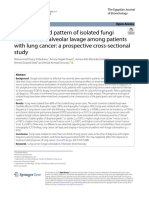 Prevalence and Pattern of Isolated Fungi