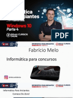 Informática para Iniciantes - Windows 10 Parte IV - Fabricio Melo