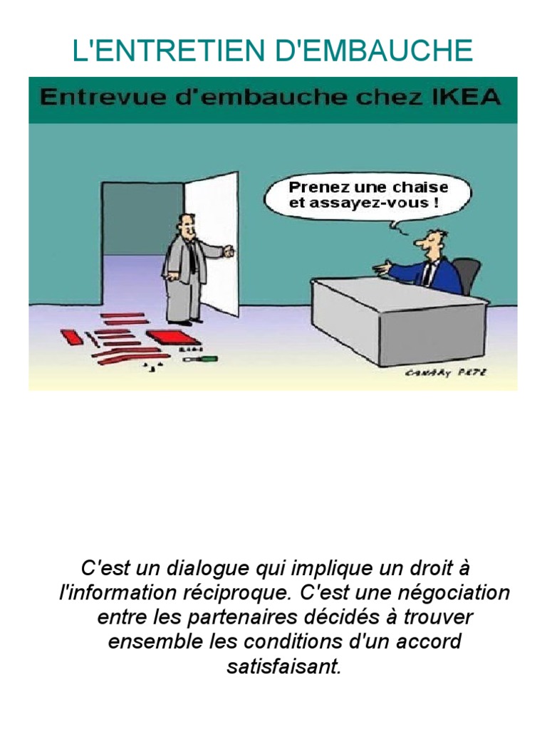 comment se préparer pour un entretien d embauche pdf