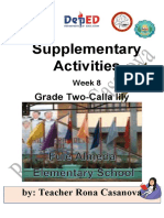 Supplementary Activities-Week 8