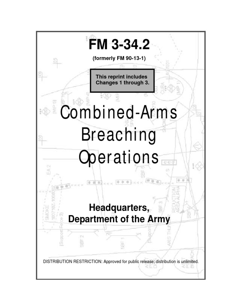 FM 3-34.2 Combined Arms Breaching Operations | PDF | Reconnaissance ...