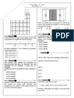 Atividade de Monitoria em Grupo 7º Ano Retomada de Conteúdos