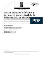 Soberanía alimentaria: estado del arte y marco conceptual