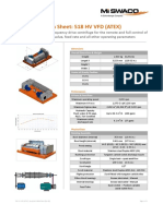 518 HV VFD (ATEX) - Equipment Data Sheet (Rev 06)