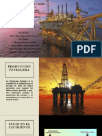 Producción petrolera: flujo desde yacimiento hasta exportación