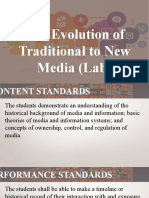 SHS - MIL L02 - The Evolution of Traditional To New Media (Lab)