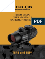 Athlon Prism Scope Manual TSP3TSP4
