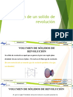 Volumen de Un Solido de Revolución - Metodo de Disco