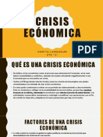 Crisis Económica.