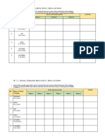 7.0 Jadual Semakan Buku Nota