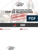 Feedvisor Amazon Top 35 Questions