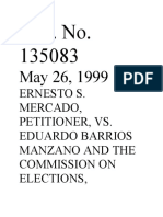 FT Mercado v. Manzano, G.R. No. 135083, May 26, 1999)