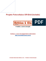 Projeto Fotovoltaico Off-Grid