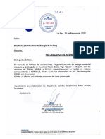 Carta Recepcionada Por Delapaz-Caranavi