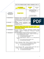 SOP Pelayanan Di Masa Pandemi Covid-19