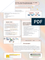 Infografía de Proceso Pantalla Interfaz Pixel Rosa