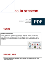 4. Ders Metabolik Sendrom