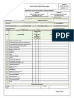 Registro de Inspección Diaria