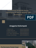 Presentasi Praktek Kerja Lapangan Di UPTD BPPIB-TSP Bunikasih
