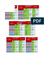 5 Declinaciónes