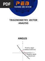 Trigonometry and Vector Analysis