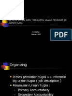 Tugas dan Tanggung Jawab Perawat