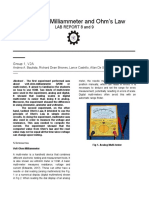 Volt-Ohm-Meter Lab Report