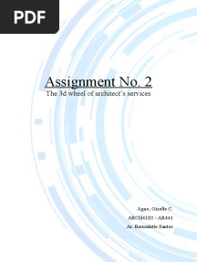 Scope of Work of An Architect