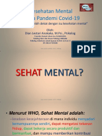 Bicara Kesehatan Mental