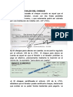 Formas Especiales Del Cheque