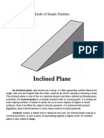 Kinds of Simple Machine