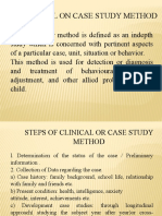 Clinical Case Study Method