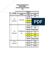 Jadwal Uji Sesi 2