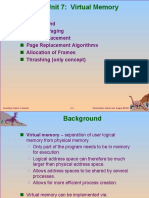 Unit VII Virtual Memory