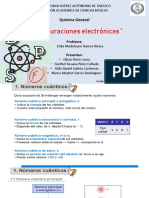 Configuraciones electrónicas UJAT CB Química