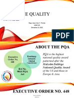 Philippine Quality Award Process & Criteria