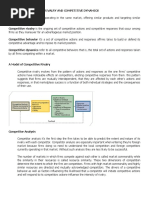 Chapter 5 Competitive Rivalry and Competitive Dynamics