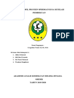 Analisa Profil Protein Spermatozoa Setelah Pembekuan Menggunakan Metose Sds Page Dan Elektroforesis