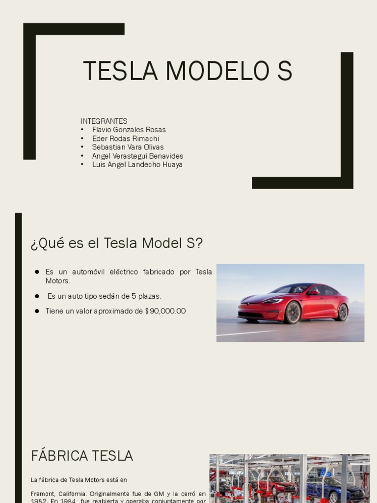 Análisis del Tesla Model S en Colombia | PDF | Vehículos terrestres ...