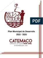 PMD Catemaco - Veracruz.2022-2025