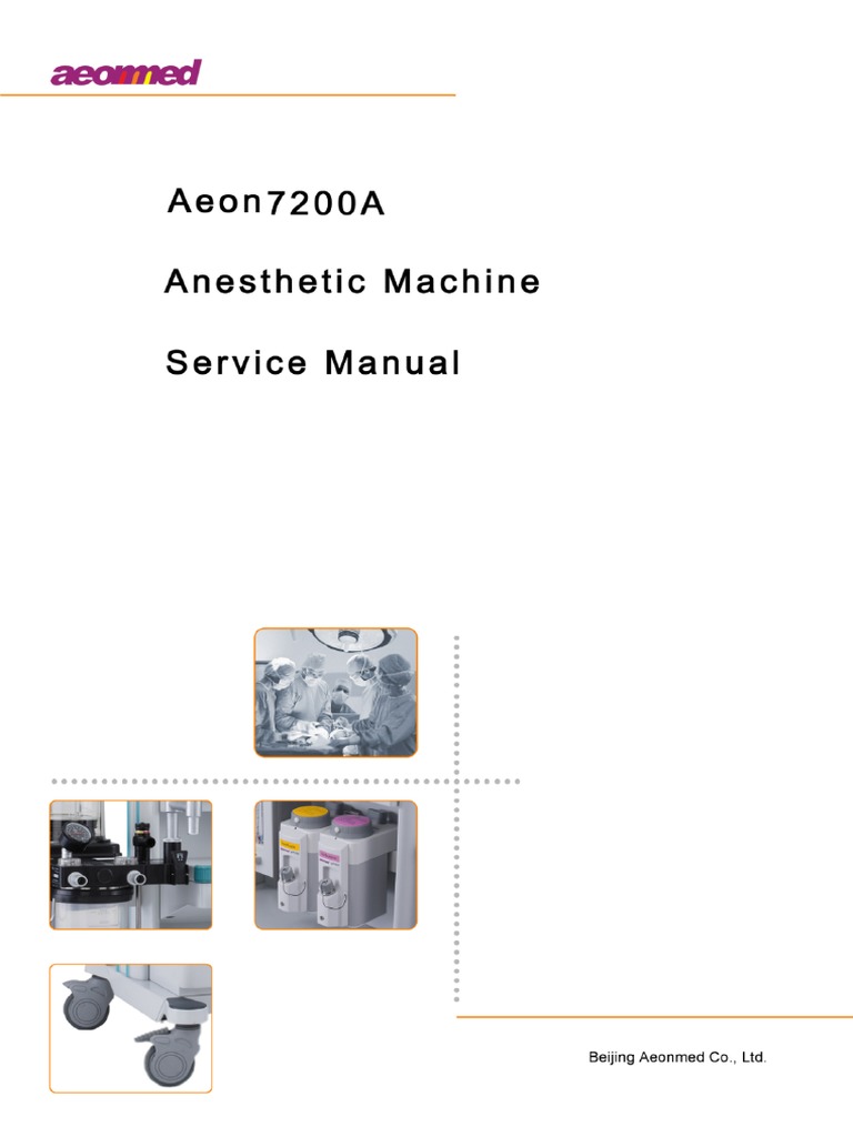 7200A Service Manual Anesthesia PDF