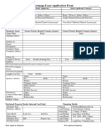 Mortgage Loan App Form